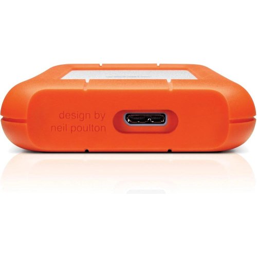 Зовнішній жорсткий диск 2TB LaCie Rugged Mini (LAC9000298) 2.5 USB3.0 Orange