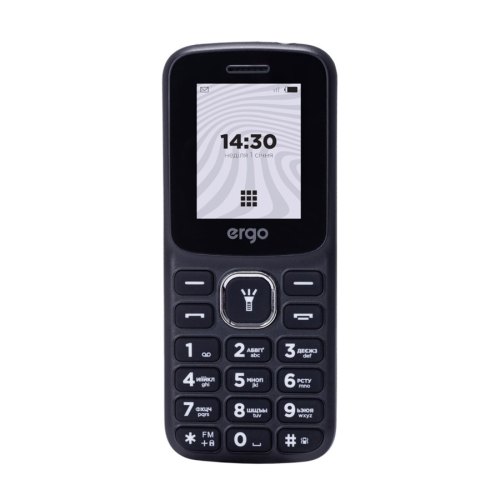 Мобільний телефон ERGO B182 Dual Sim Black