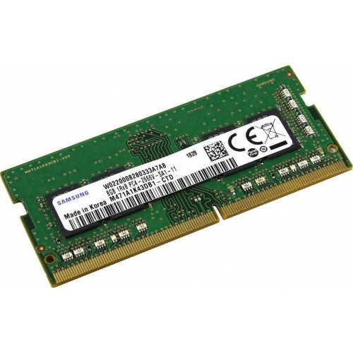 Модуль пам'яті SO-DIMM DDR4 8GB 2666MHz Samsung (M471A1K43DB1-CTD)