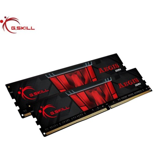 Модуль пам'яті, DDR4, 16GB (2x 8GB), 3200MHz, G.Skill Aegis (F4-3200C16D-16GIS)