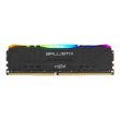 Модуль пам'яті DDR4 16GB 3600MHz Crucial Ballistix RGB (BL16G36C16U4BL)