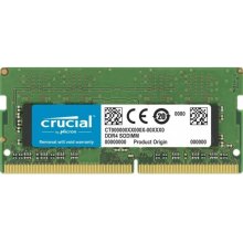 Модуль пам'яті SO-DIMM DDR4 8GB 3200MHz Crucial (CT8G4SFRA32A)