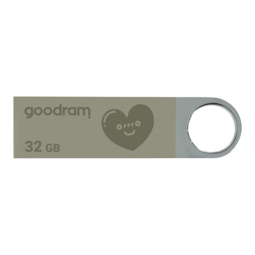 USB флеш 32GB GoodRam UUN2 Unity Valentine Silver  (UUN2-0320S0R11-V)