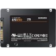 Накопичувач SSD 2.5 Samsung 870 Evo 2TB SATAIII V-NAND 3bit MLC (MZ-77E2T0BW)
