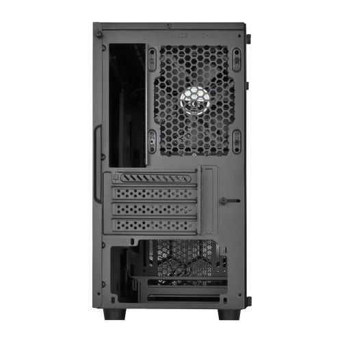 Корпус Silverstone PS15 Black Tempered Glass (SST-PS15B-G)
