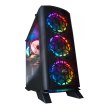 Корпус без БЖ Frime Magneto (MAGNETO-U3-GLS-4RDRF) ATX, Mini-ITX, Micro-ATX