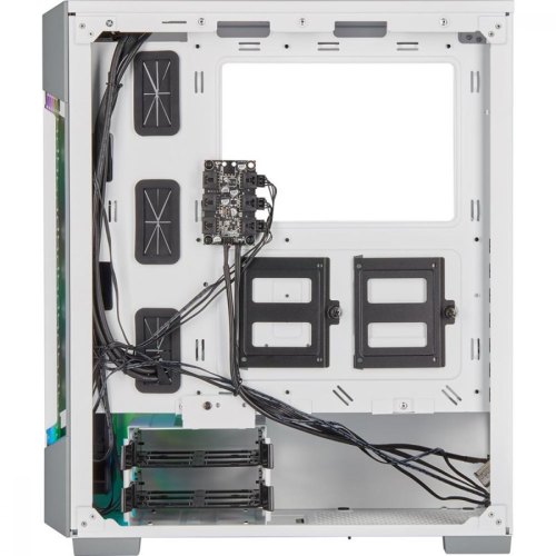 Корпус Corsair iCUE 220T RGB Airflow White (CC-9011174-WW)