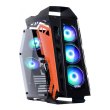 Корпус QUBE Stalker Max Black-Orange (STALKER_FMBE3) +
