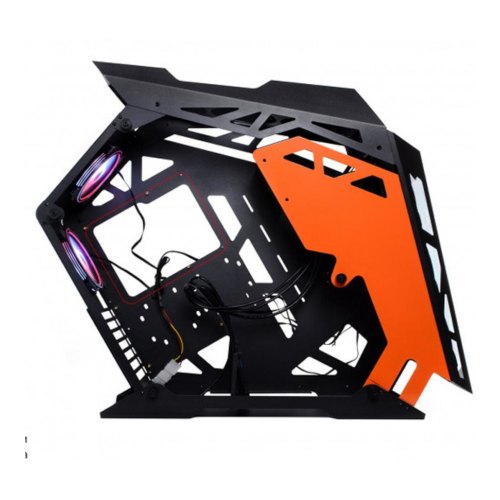 Корпус QUBE Stalker Max Black-Orange (STALKER_FMBE3) +