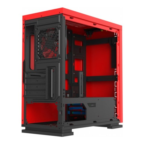 Корпус GameMax H605 Expedition Red