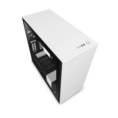 Корпус без БЖ NZXT H710i Matte White (CA-H710I-W1)