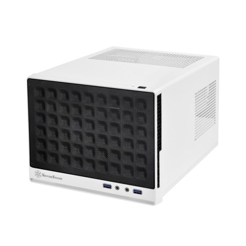 Корпус Silverstone Sugo SG13 Black&White Mesh (SST-SG13WB)