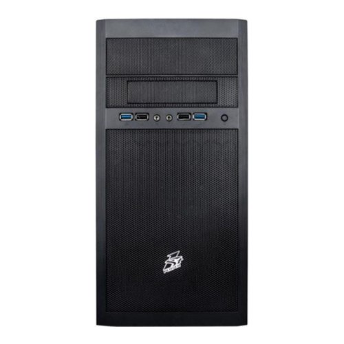 Корпус без БЖ 1stPlayer SC100 (SC100 RED LED) ATX, Mini-ITX, Micro-ATX