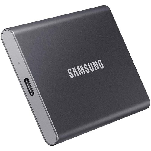 Зовнішній SSD накопичувач Samsung T7 2 TB Titan Gray (MU-PC2T0T/WW)