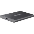 Зовнішній SSD накопичувач Samsung T7 2 TB Titan Gray (MU-PC2T0T/WW)