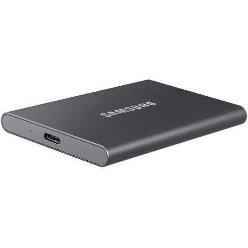 Зовнішній SSD накопичувач Samsung T7 2 TB Titan Gray (MU-PC2T0T/WW)