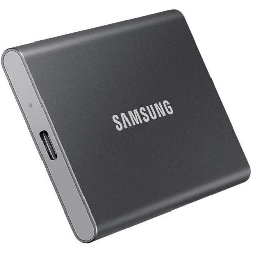 Зовнішній SSD накопичувач Samsung T7 2 TB Titan Gray (MU-PC2T0T/WW)