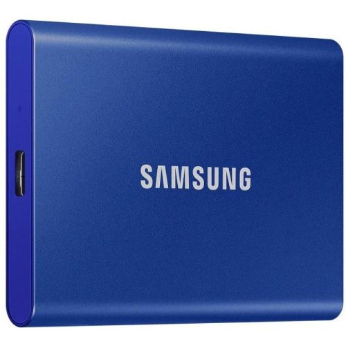 Зовнішній SSD накопичувач Samsung T7 2 TB Indigo Blue (MU-PC2T0H/WW)