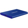 Зовнішній SSD накопичувач Samsung T7 2 TB Indigo Blue (MU-PC2T0H/WW)
