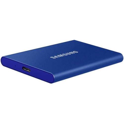Зовнішній SSD накопичувач Samsung T7 2 TB Indigo Blue (MU-PC2T0H/WW)