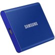 Зовнішній SSD накопичувач Samsung T7 2 TB Indigo Blue (MU-PC2T0H/WW)
