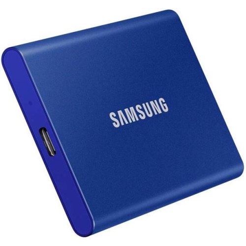 Зовнішній SSD накопичувач Samsung T7 2 TB Indigo Blue (MU-PC2T0H/WW)