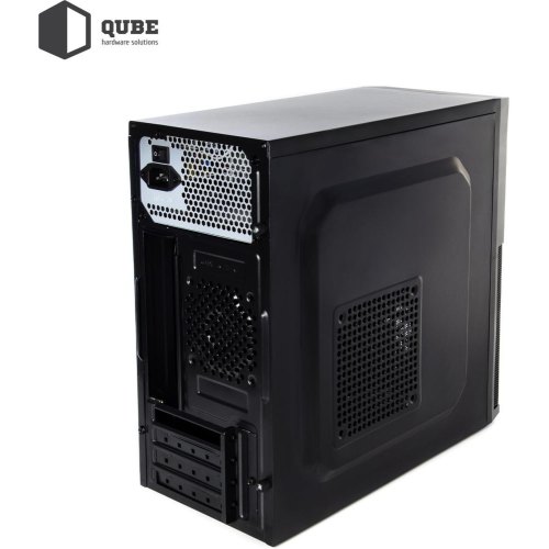 Корпус QUBE QB07M 400W (QB07M_MN4U3) 400Вт, Mini-ITX, MicroATX