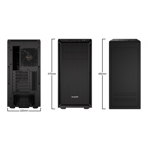 Корпус be quiet! Pure Base 600 Black (BG021)