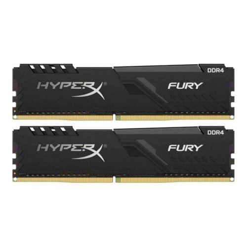 Модуль пам'яті DDR4 16GB (2x 8GB) 3466MHz HyperX Fury Black (HX434C16FB3K2/16)