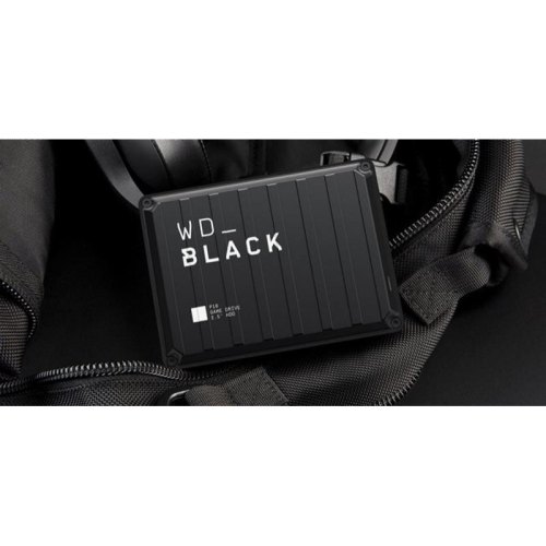 Зовнішній жорсткий диск 4TB Western Digital Black P10 Game Drive (WDBA3A0040BBK-WESN) 2.5 USB 3.2 Black