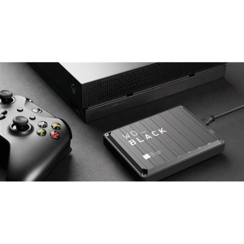 Зовнішній жорсткий диск 4TB Western Digital Black P10 Game Drive (WDBA3A0040BBK-WESN) 2.5 USB 3.2 Black