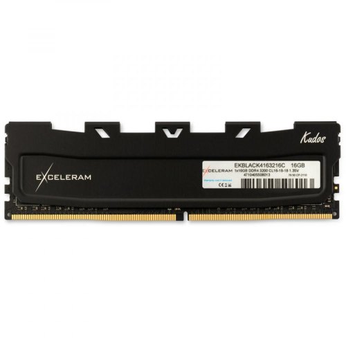 Модуль пам'яті DDR4 16GB 3200MHz eXceleram Kudos (EKBLACK4163216C)