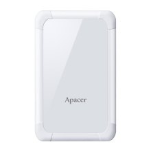 Зовнішній жорсткий диск 2TB Apacer AC352 (AP2TBAC532W-1) 2.5 USB3.1 White