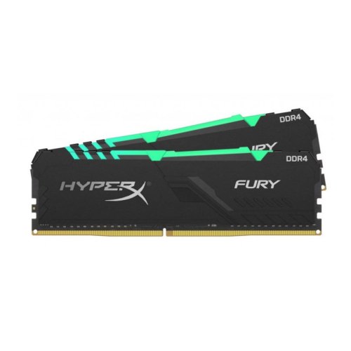 Модуль пам'яті DDR4 32GB (2x 16GB) 2666MHz HyperX Fury RGB (HX426C16FB4AK2/32)
