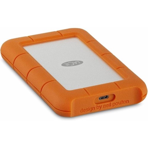 Зовнішній жорсткий диск 1TB LaCie Rugged (STFR1000800) 2.5 USB Type-C Orange