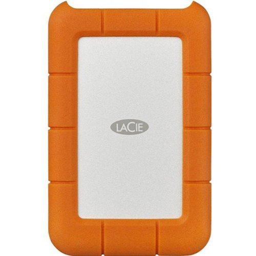 Зовнішній жорсткий диск 1TB LaCie Rugged (STFR1000800) 2.5 USB Type-C Orange