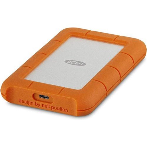 Зовнішній жорсткий диск 1TB LaCie Rugged (STFR1000800) 2.5 USB Type-C Orange