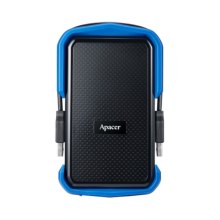 Зовнішній жорсткий диск 2TB Apacer AC631 (AP2TBAC631U-1) 2.5 USB3.1 Black-Blue