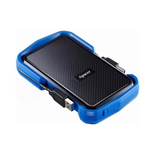 Зовнішній жорсткий диск 2TB Apacer AC631 (AP2TBAC631U-1) 2.5 USB3.1 Black-Blue