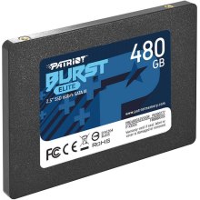 Накопичувач SSD 2.5 Patriot Burst Elite 480GB SATAIII TLC (PBE480GS25SSDR)