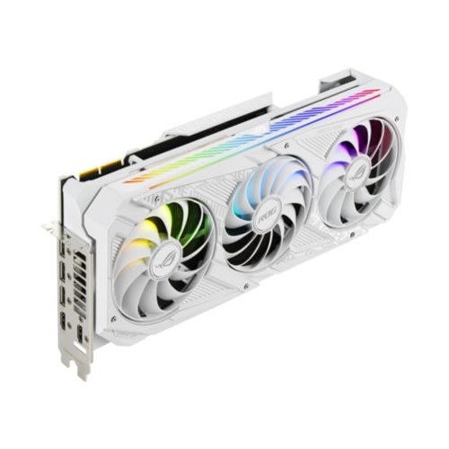 Відеокарта Asus GeForce RTX 3090 ROG Strix OC White Edition 24GB (ROG-STRIX-RTX3090-O24G-WHITE)