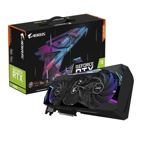 Відеокарта Gigabyte GeForce RTX 3080 Aorus Master 10GB (GV-N3080AORUS M-10GD)