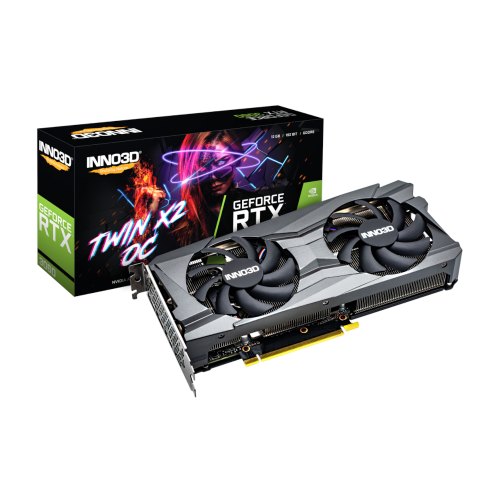 Відеокарта Inno3D GeForce RTX 3060 Twin X2 OC 12GB (N30602-12D6X-11902120)