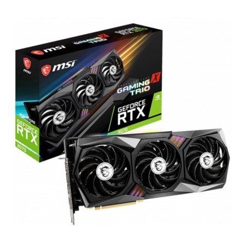Відеокарта MSI,  GeForce RTX 3070 Gaming X Trio 8GB (RTX 3070 Gaming X TRIO) GDDR6, 256bit