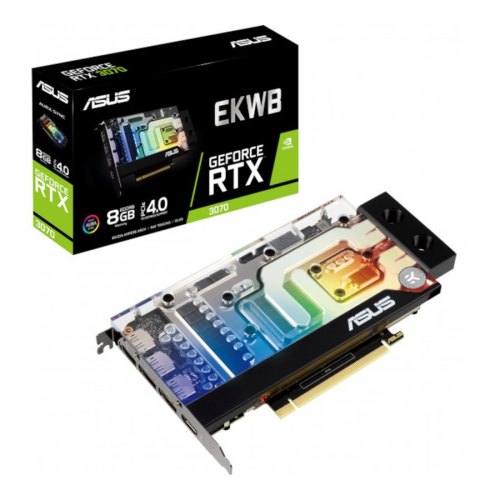 Відеокарта ASUS GeForce RTX 3070 EKWB 8GB (RTX3070-8G-EK) GDDR6, 256bit
