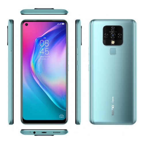 Смартфон TECNO Camon 16 SE (CE7j) 6/128Gb Dual SIM Purist Blue