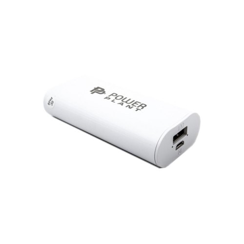 Зовнішній акумулятор PowerBank PowerPlant (PB-LA215) 5200mAh, White