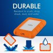Зовнішній жорсткий диск LaCie Rugged 5 TB USB-C External Hard Drive (STFR5000800)
