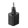 МЗП Baseus Super Si Quick Charger 1C for APPLE 20W (+ Simple Wisdom Data Cable Type-C to Lightning 1m), Black