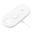 БЗП Baseus Smart 3in1 Wireless Charger For Phone+Watch+Pods（18W MAX）White